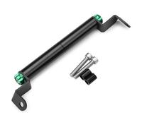 Antiurto Staffa Per Auto Supporto Per Manubrio Per Kawasaki Per Ninja 400 E Per Ninja 250, Supporto Per Telefono Con Navigatore GPS, Supporto Per Manubrio Anteriore(VERDE)