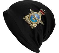 Antivento Berretto Sportivo,Royal Canadian Force,Berretto Beanie,Moda Teschio Cappello per Chemio,Correre,Uomo