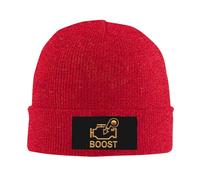 Antivento Knit Hat Boost Check Engine Light - Turbo Berretto Beanie Slouch Cappello A Maglia per Uomo Moto Chemio