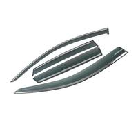 Antivento Per Mercedes Per Benz GLE coupé C292 2015-2018 Strisce cromate Parapioggia Visiera finestrino Deflettori antivento Tendine parasole Alette Parasole