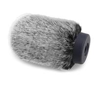 Antivento per Microfono NTG - Filtro Anti-pop Windscreen per Rode VideoMic NTG Microfoni con Lunghezza Massima Dello Slot 100 mm (3.9") e Diametro 18-24 mm di YOUSHARES (Nero Bianco)