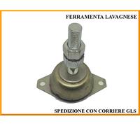 Antivibrante silent block in ferro zincato per usi gravosi M14 h 100
