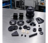 Antivibranti in Gomma e Metallo - Silent Block Isolatore per Industria