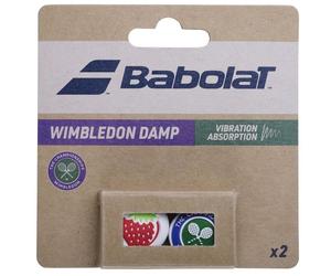 Antivibrazioni Babolat Wimbledon Damp 2P - strawberry/logo wim - Multicolore
