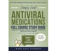 Antivirals Study Guide: Master HIV, Hepatitis, Influenza, and Herpes Medications with Brain Science Methods (in Terms You’ll Actually Understand): NCLEX, NAPLEX, PANCE, BCIDP, ABIM