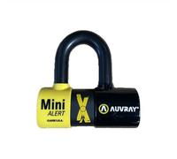 Auvray Xtrem Mini Alert, serratura con allarme male Nero/Giallo