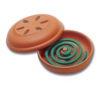 Antizanzare Coccio portaspirali con 10 spirali