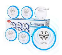 Antizanzare Ultrasuoni,6 Pack Repellente ad Ultrasuoni Elettromagnetico per Topi Elettrico Repellente Interno Anti Zanzare, Topi, Insetti, Ratti, Scarafaggi, Ragni