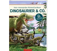 Antje Flad Mein riesengroßes Wimmel-Such-Buch: Dinosaurier & (Libro di cartone)