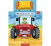 Antje Flad Schieb mal, hör mal: Tut Tut Wer hupt hier? (Copertina rigida)