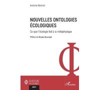 Antoine Bonnet Nouvelles ontologies écologiques (Tascabile)