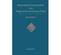 Antoine Fabre D Hermeneutic Interpretation of the Origin of t (Copertina rigida)