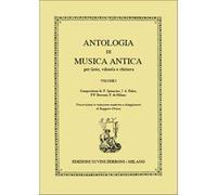 Antologia di musica antica. Per liuto, vihuela, chitarra. Partitura