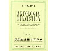 PICCIOLI Antologia Pianistica Volume 1 METODO PER PIANOFORTE ed. CURCI
