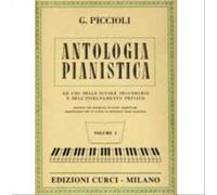 PICCIOLI Antologia Pianistica Volume 1 METODO PER PIANOFORTE ed. CURCI