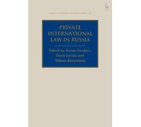 Milana Karayanidi Private International Law in Russia (Copertina rigida)