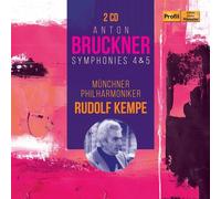 Anton Bruckner Anton Bruckner: Symphonies 4 & 5 (CD) Album