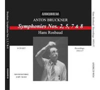 Anton Bruckner Anton Bruckner: Symphonies Nos. 2, 5, 7 & 8 (CD) Album