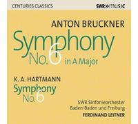 Anton Bruckner Anton Bruckner: Symphony No. 6 in a Major/K.A. Hartmann... (CD)