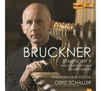 Anton Bruckner Bruckner: Symphony 9: With Completed Finale (Revised Version (CD)