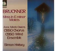 ANTON BRUCKNER Mass in E Motets (CD)