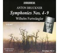 Anton Bruckner Symphonies Nos. 4 - 9 (Furtwangler, Vienna Po, Berlin Po) (CD)