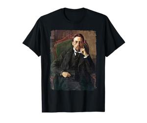 Anton Chekhov, Anton Pavlovich Chekhov, Russian Playwright Maglietta