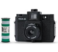 Anton & HOLGA 120GCFN - Set per fotocamera Rollfim (incl. pellicola B+W + batteria) in vetro ottico