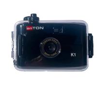 fotocamera anTON K1 con custodia subacquea, nera