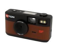 Anton K1 Screen Free, fotocamera digitale senza display, inclusa scheda Micro SD da 4 GB marrone
