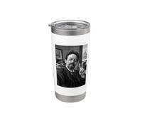 Anton Pavlovich Cechov Bicchiere termico in acciaio inox doppia parete