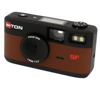 Anton K1 Screen Free, fotocamera digitale senza display, inclusa scheda Micro SD da 4 GB marrone