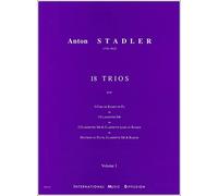 Anton Stadler-18 Trios Vol 1-3 Basset Horns-SET