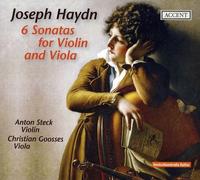 Joseph Haydn Joseph Haydn: 6 Sonatas for Violin and Viola (CD) Album