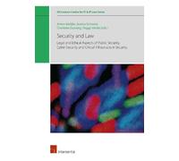 Anton Vedder Security and Law (Copertina rigida)