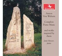 Anton Webern Anton Von Webern: Complete Piano Music and Works Inspired By T (CD)