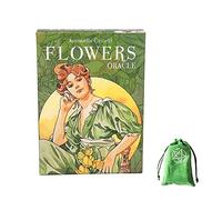 Antonella Castelli Carte Oracolo Fiori,Antonella Castelli Flowers Oracle Cards,with Bag,Firend Game,Giochi di divinazione