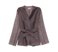 Antonelli Firenze - Giacca con cintura Elia - - Jackets - Donna - Viola - S