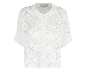 Antonelli Firenze - Maglia Oleandro - - Knitwear - Donna - Bianco - M