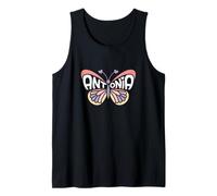 Antonia Butterfly - Personalizzato Carino Nome Word Art Canotta