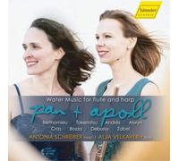Antonia Schreiber Pan & Apoll: Water Music for Flute and Harp (CD) Album