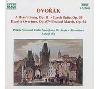 Antonin Dvorák A Hero's Song - Czech Suite - Husite Overture - Festival Mar (CD)