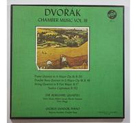 Antonin Dvorak: CHAMBER MUSIC VOL. III ~ Piano Quintet in A Ma., Op. 81, B-155 ~ String Quartet No. 2 in B Flat Major, B. 17 ~ Double Bass Quinter in G Major, Op. 18, B. 49 ~ Twelve Cypresses (1887)B.152 for Stg Qrtet~The Berkshire Quartet ~ SVBX 551