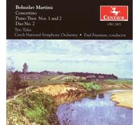 ANTONIN DVORAK Concertino for Piano Trio & String Orchestra (CD)