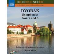 Antonin Dvorák Dvorak: Symphonies Nos. 7 and 8 (Blu-ray Audio) Audio
