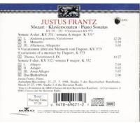 ANTONÍN DVORÁK Piano Sonatas KV 331-3 (CD)