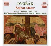 Antonin Dvorák Stabat Mater (Shafer, Washington Chorus and Orchestra) (CD) Album