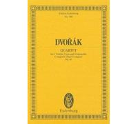 Antonin Dvorak String Quartet In C Major Op. 61 (Tascabile)