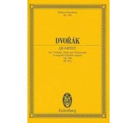 Antonin Dvorak String Quartet In G Major Op. 106 B 192 (Tascabile)