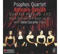 Antonin Dvorák String Quartet No. 14, Piano Quintet (Psophos Quartet) (CD) Album